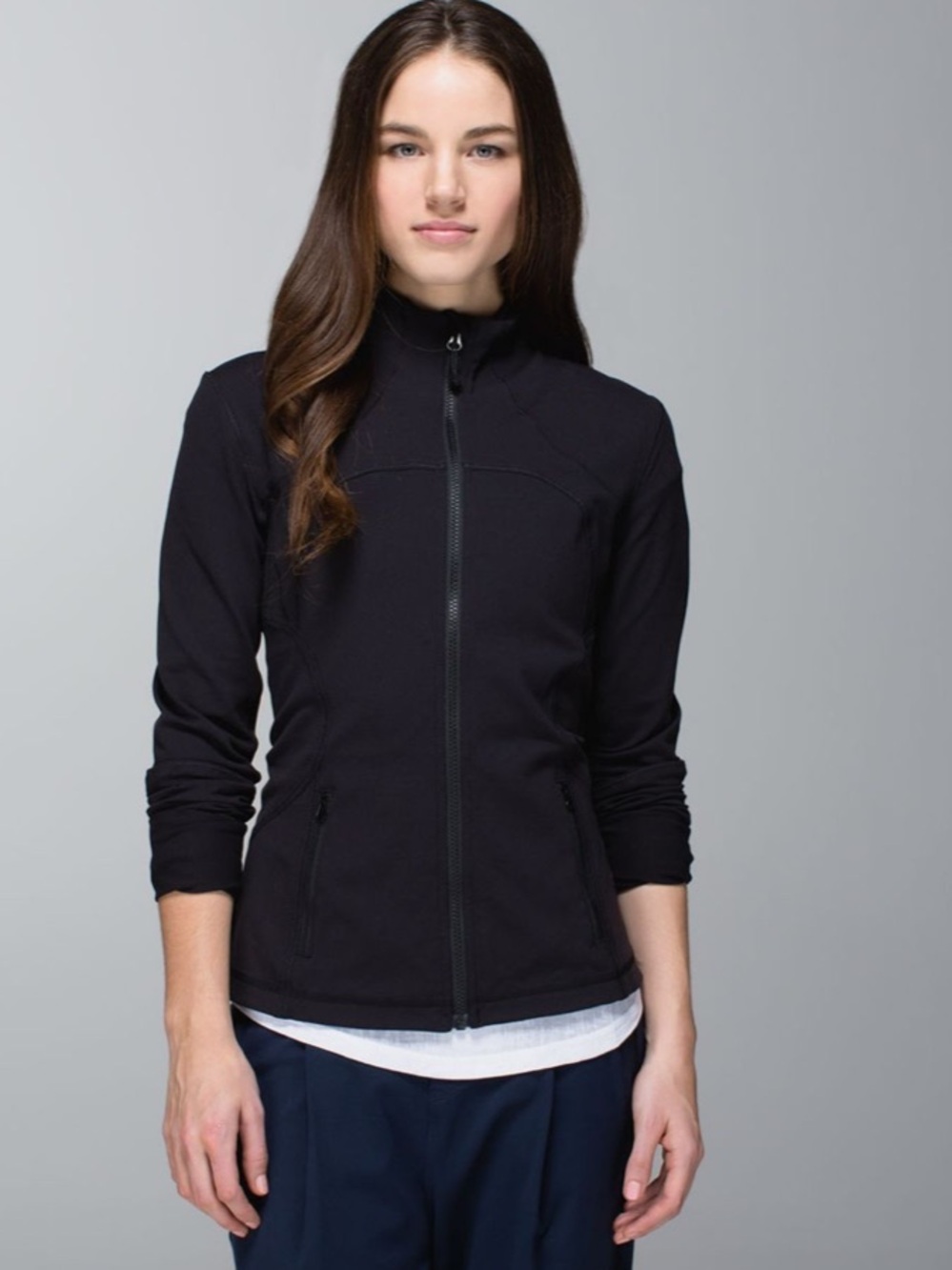 Lululemon Forme Jacket Black size 8/10 Fit